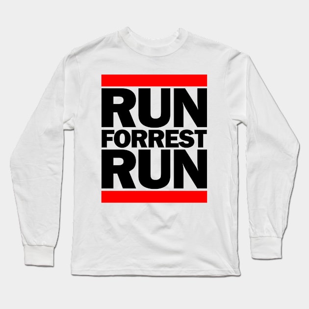 Run Forrest Run Long Sleeve T-Shirt by Three Meat Curry